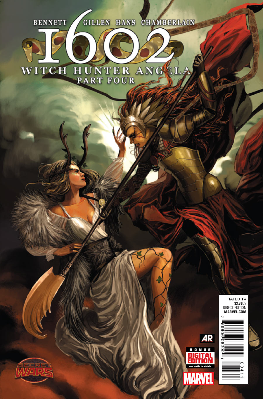 1602 Witch Hunter Angela #1-4 (2015) Complete Set