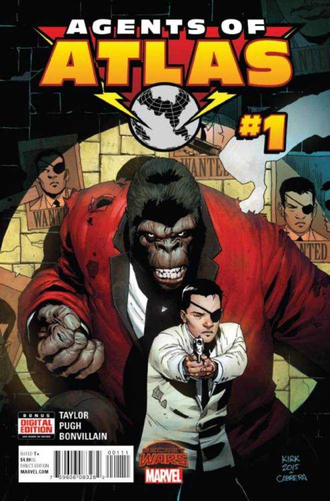 Secret Wars Agents Of Atlas #1 (2015)