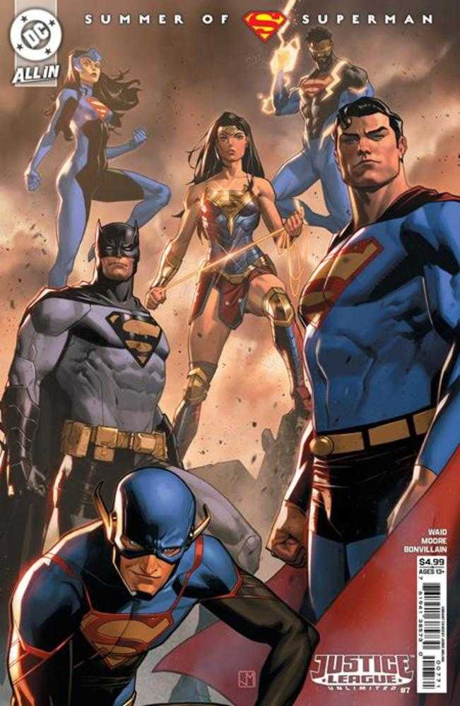 Justice League Unlimited #7 Cover E Jorge Molina Supersmash-Up