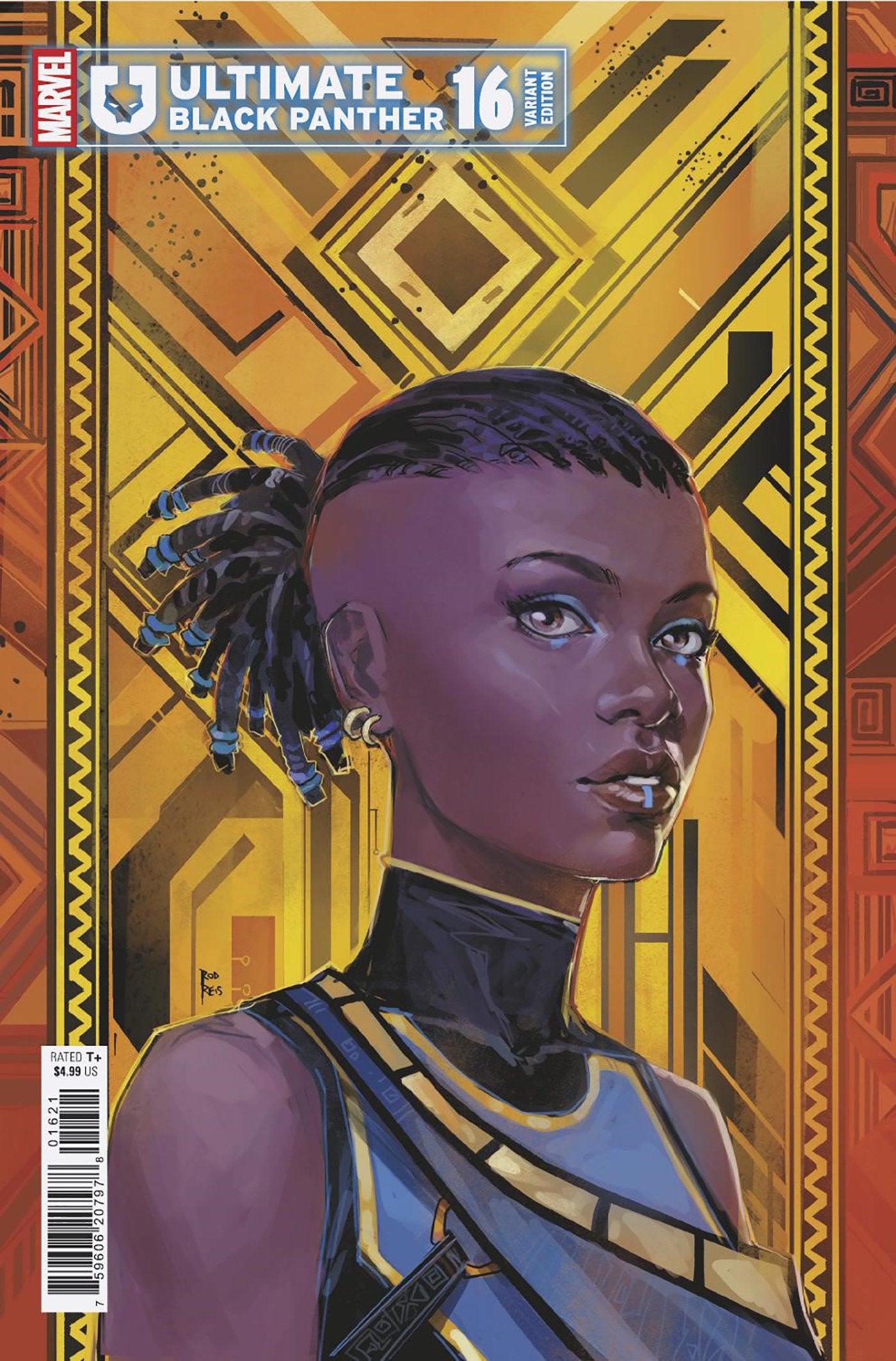 Ultimate Black Panther #16 Rod Reis Ultimate Special Variant