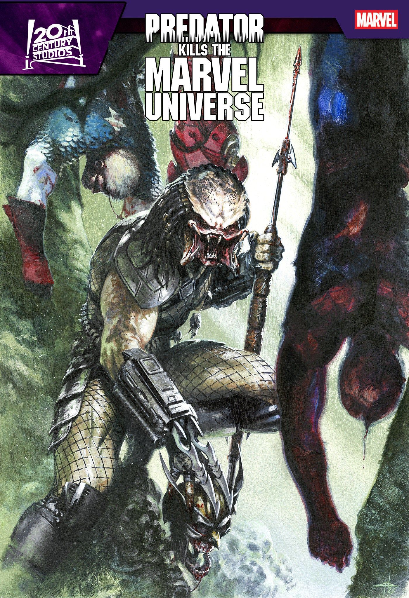 Predator Kills The Marvel Universe #1 Gabriele Dell'Otto Variant