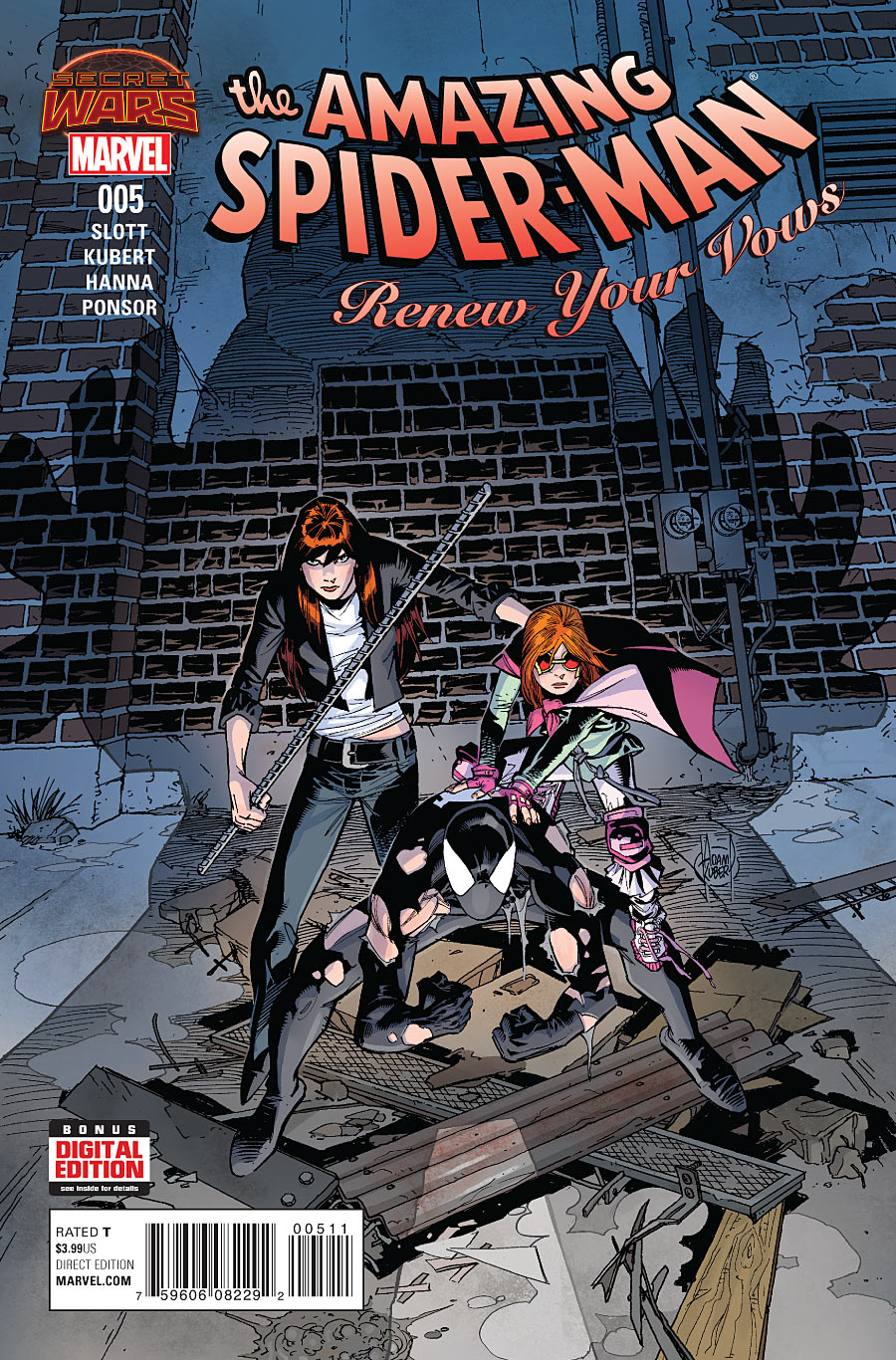 Amazing Spider Man Renew Your Vows #1-5 (2015) Complete Set