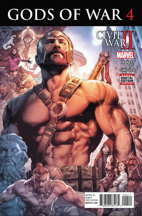 Civil War II Gods Of War #1-4 (2016) Complete Set