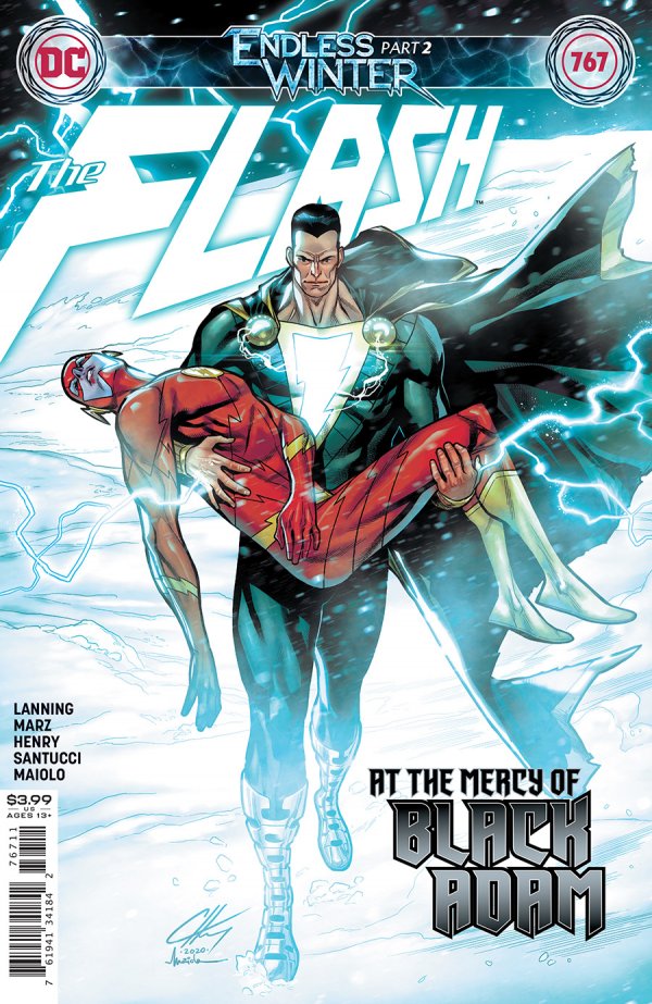 Flash #767 Cover A Clayton Henry (Endless Winter)