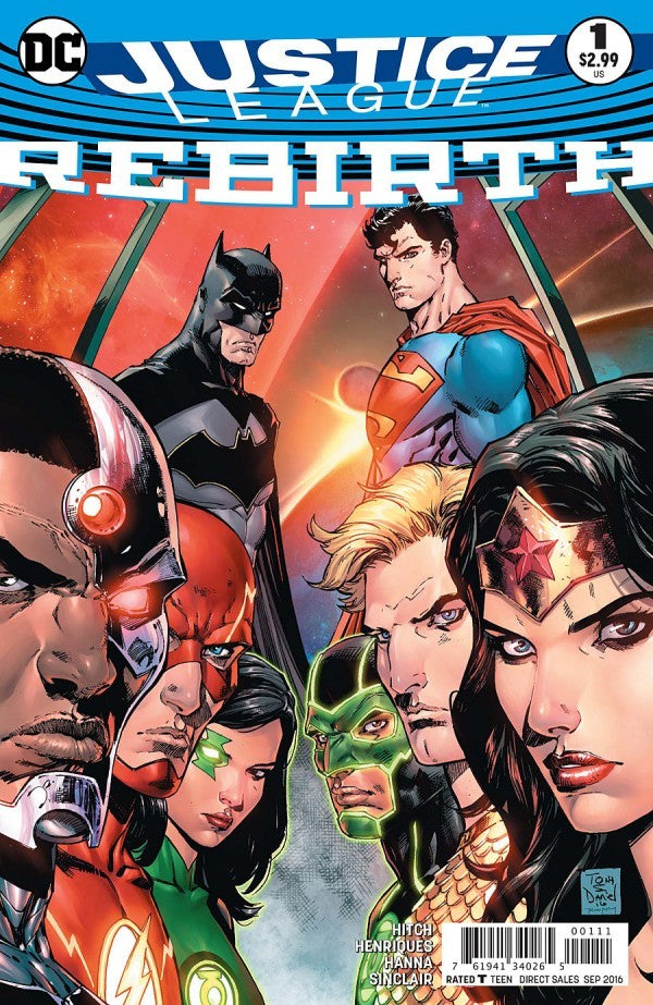 Justice League Rebirth #1 (2016)