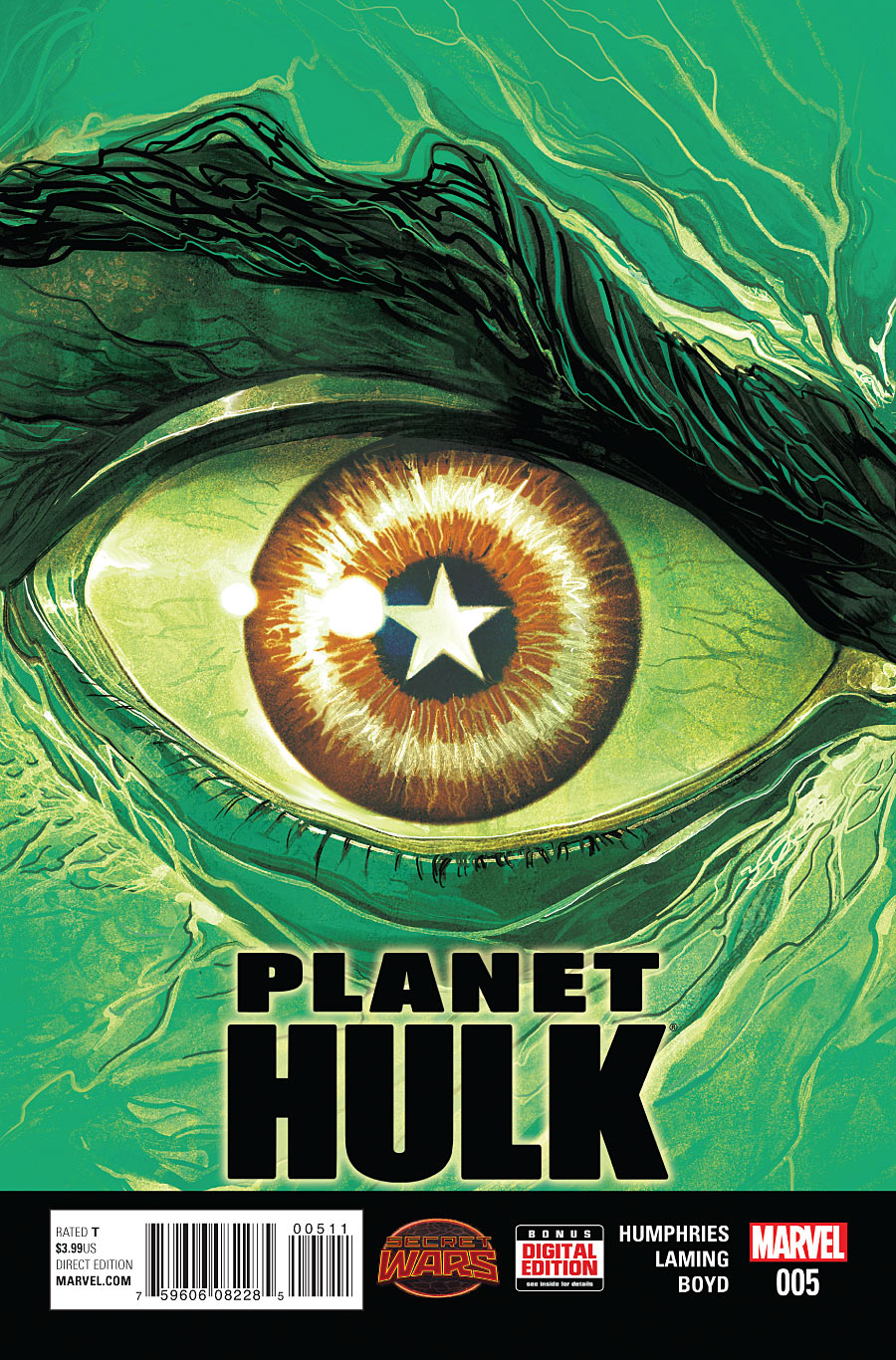 Planet Hulk #1-5 (2015) Complete Set