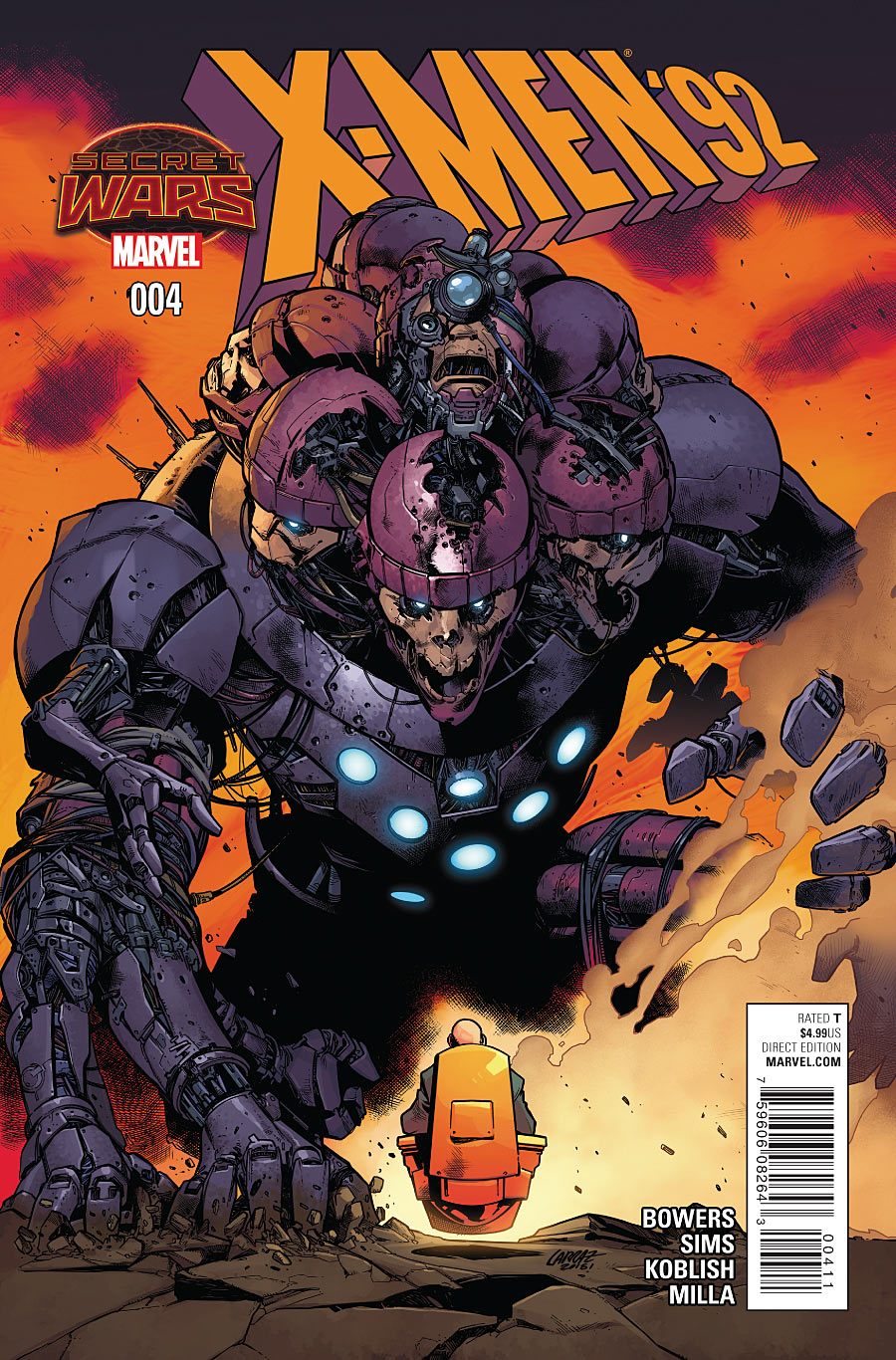 X-Men 92 #1-4 (2015) Complete Set
