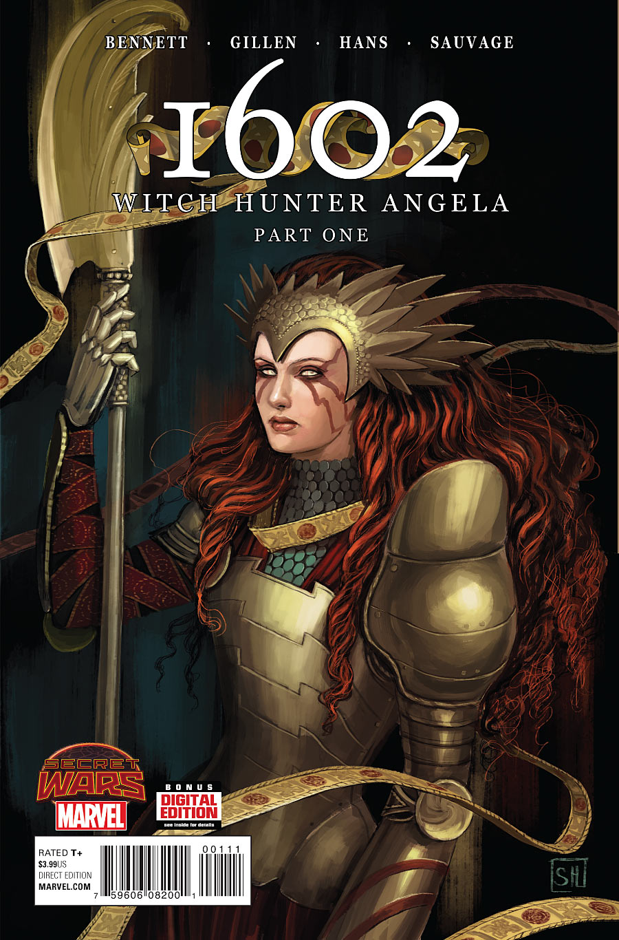 1602 Witch Hunter Angela #1-4 (2015) Complete Set