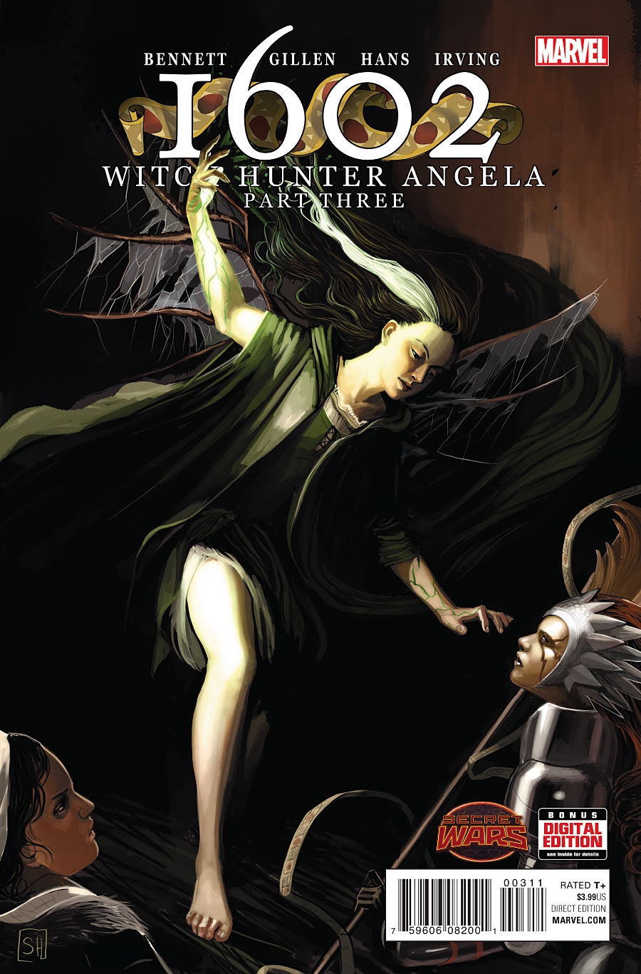 1602 Witch Hunter Angela #1-4 (2015) Complete Set