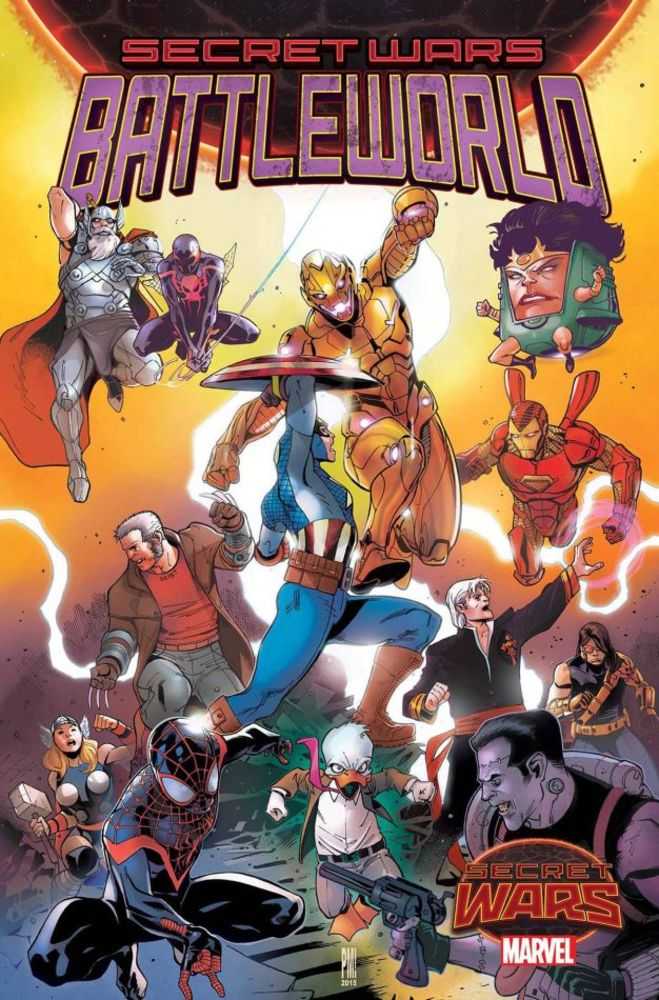 Secret Wars Battleworld #1-4 (2015) Complete Set