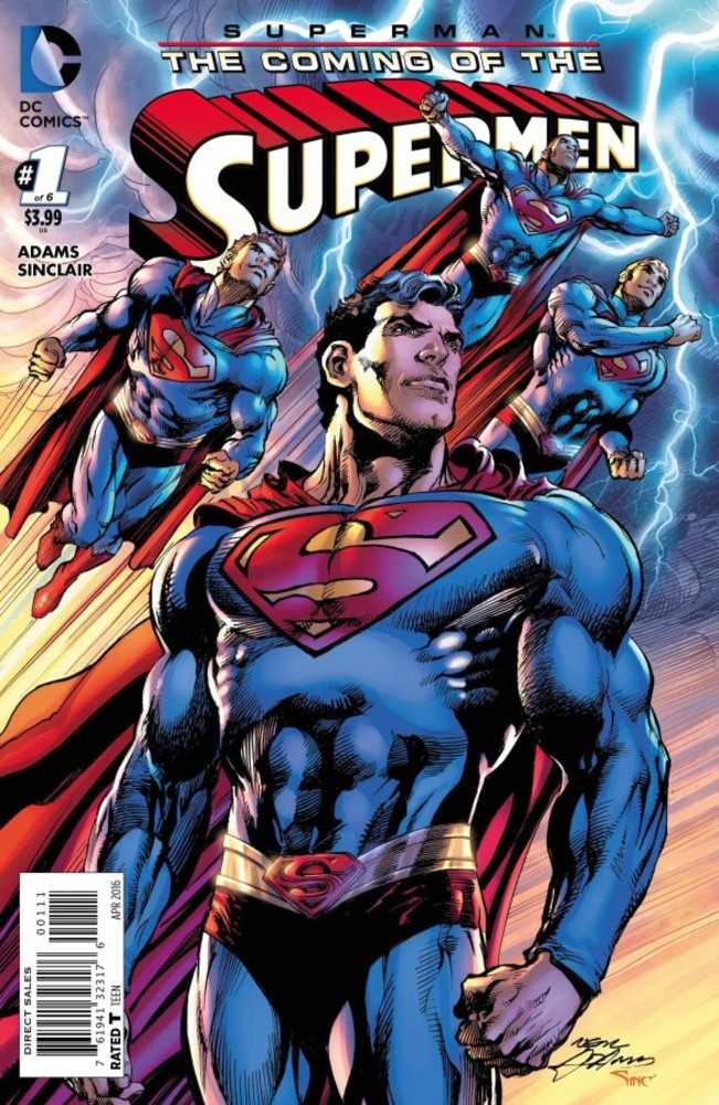 Superman The Coming Of The Supermen #1-6 (2016) Complete Set