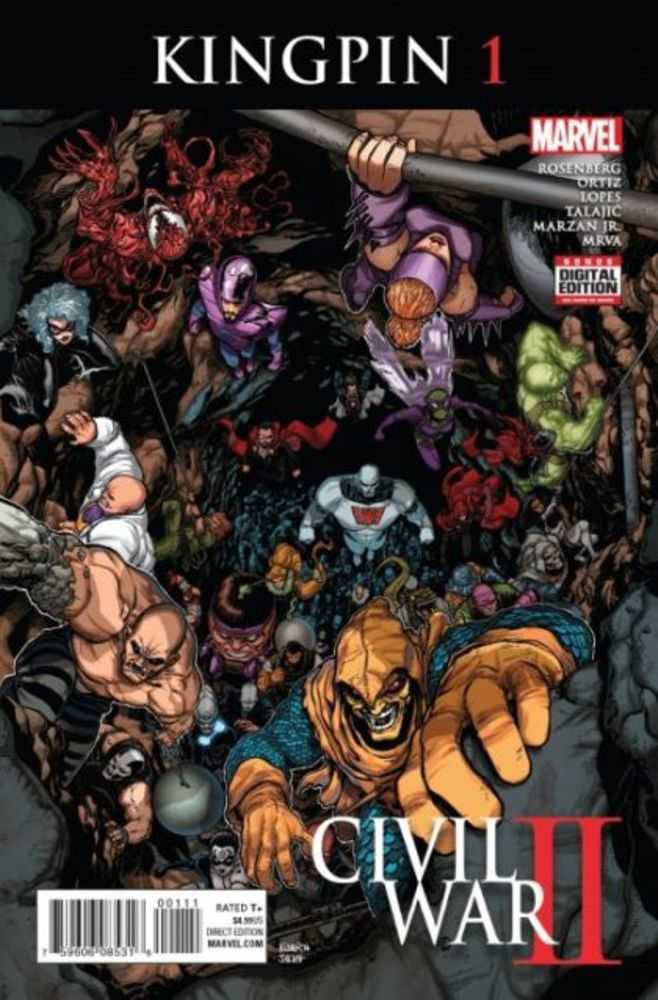 Civil War II Kingpin #1-4 (2016) Complete Set