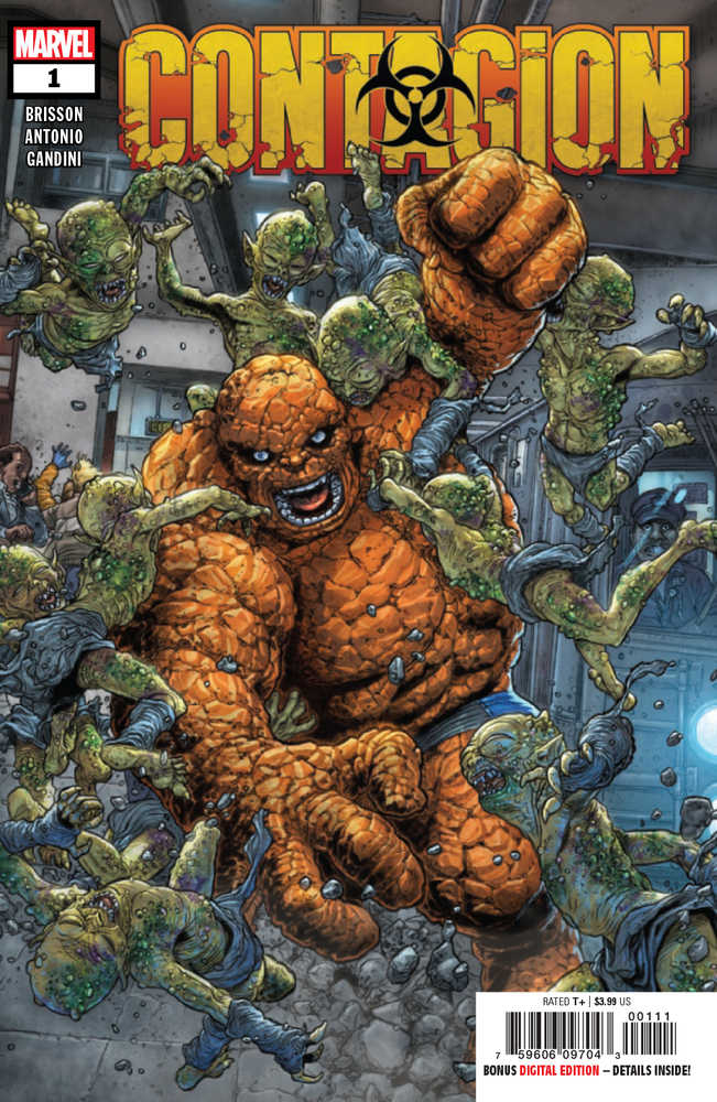 Contagion #1-5 (2019) Complete Set