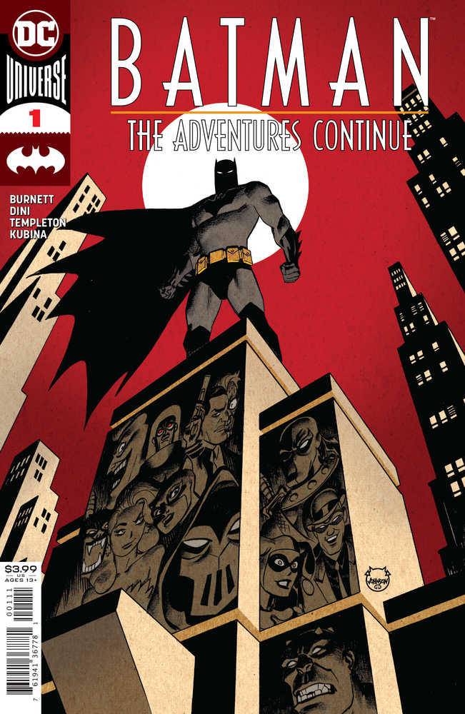 Batman The Adventures Continue #1-8 (2020) Complete Set
