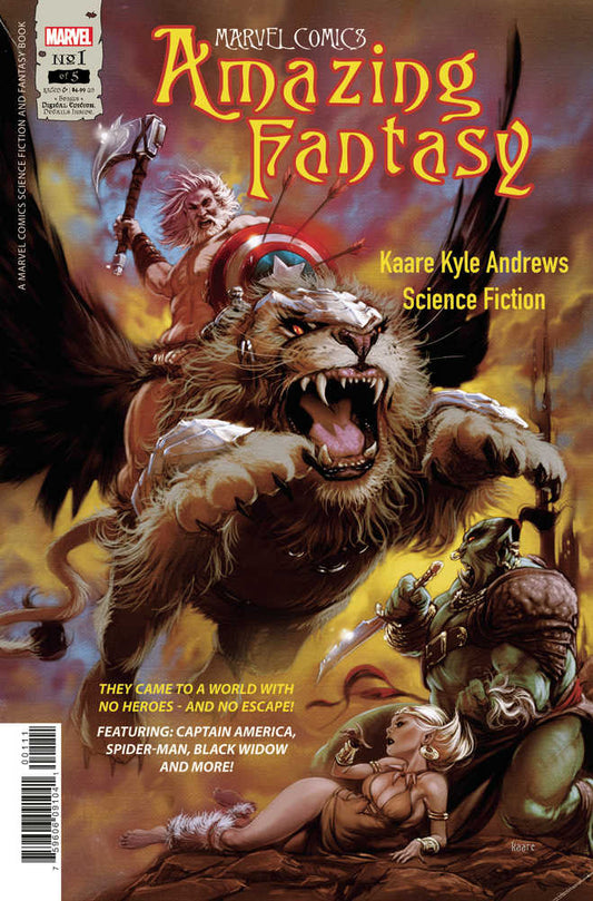 Amazing Fantasy #1-5 (2021) Complete Set