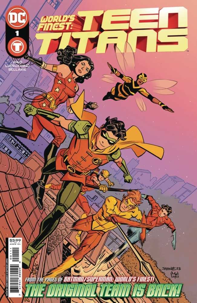 Worlds Finest Teen Titans #1 (2023) Cover A Chris Samnee