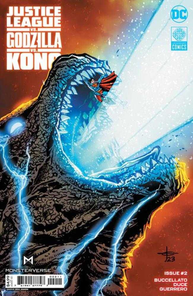 Justice League vs Godzilla vs Kong #2 (2023) Cover A Drew Johnson