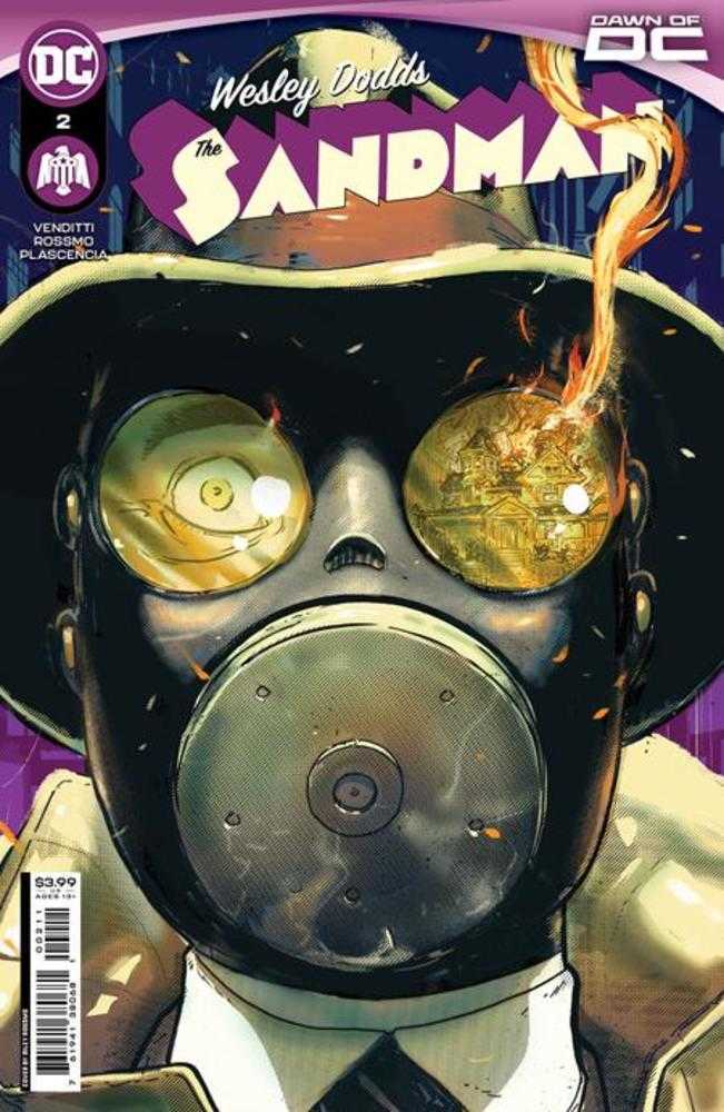 Wesley Dodds The Sandman #2 (2023) Cover A Riley Rossmo