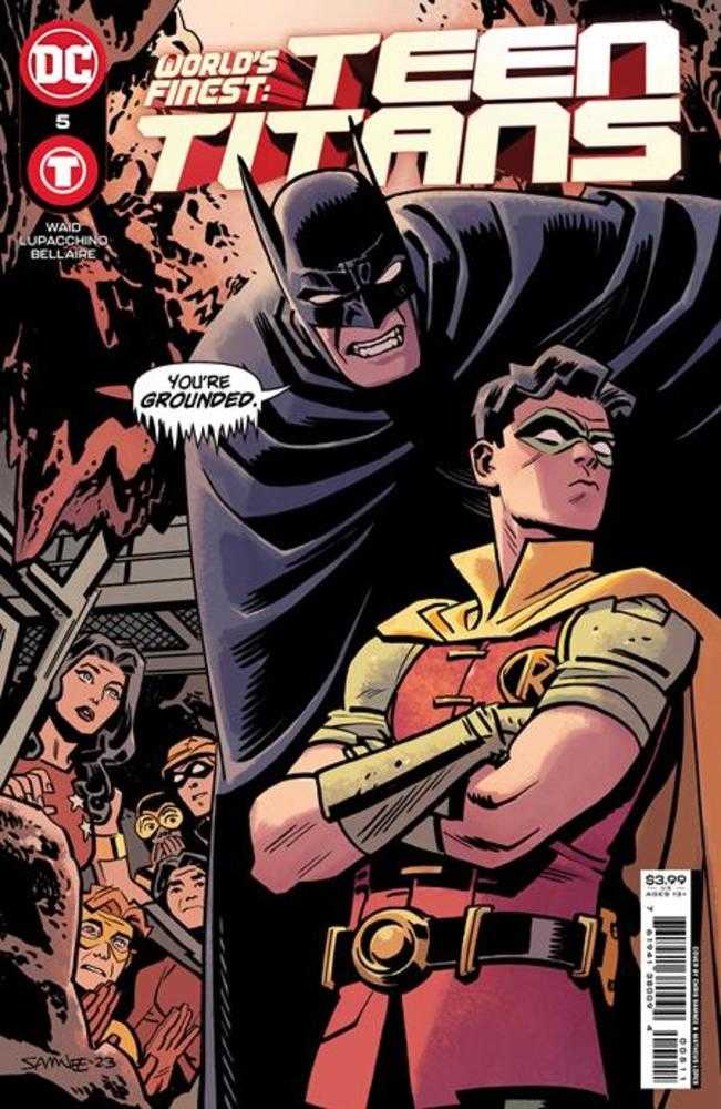 Worlds Finest Teen Titans #5 (2023) Cover A Chris Samnee