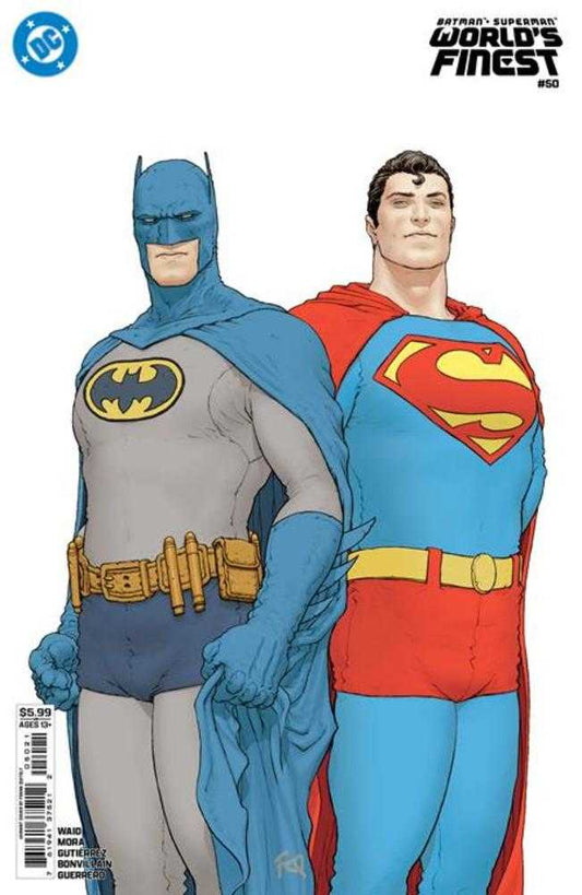 Batman Superman Worlds Finest #50 Cover B Frank Quitely Card Stock Variant