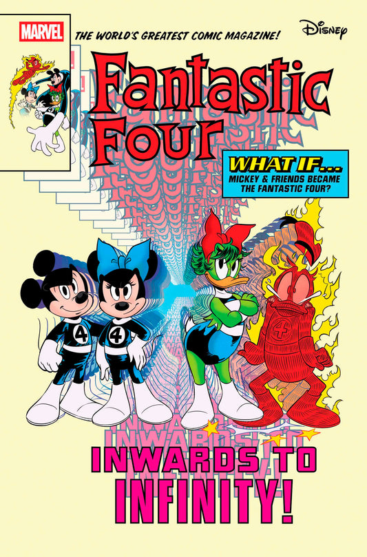 Fantastic Four #33 Giulia Lomurno Disney What If? Fantastic Four Homage Variant [Doom]