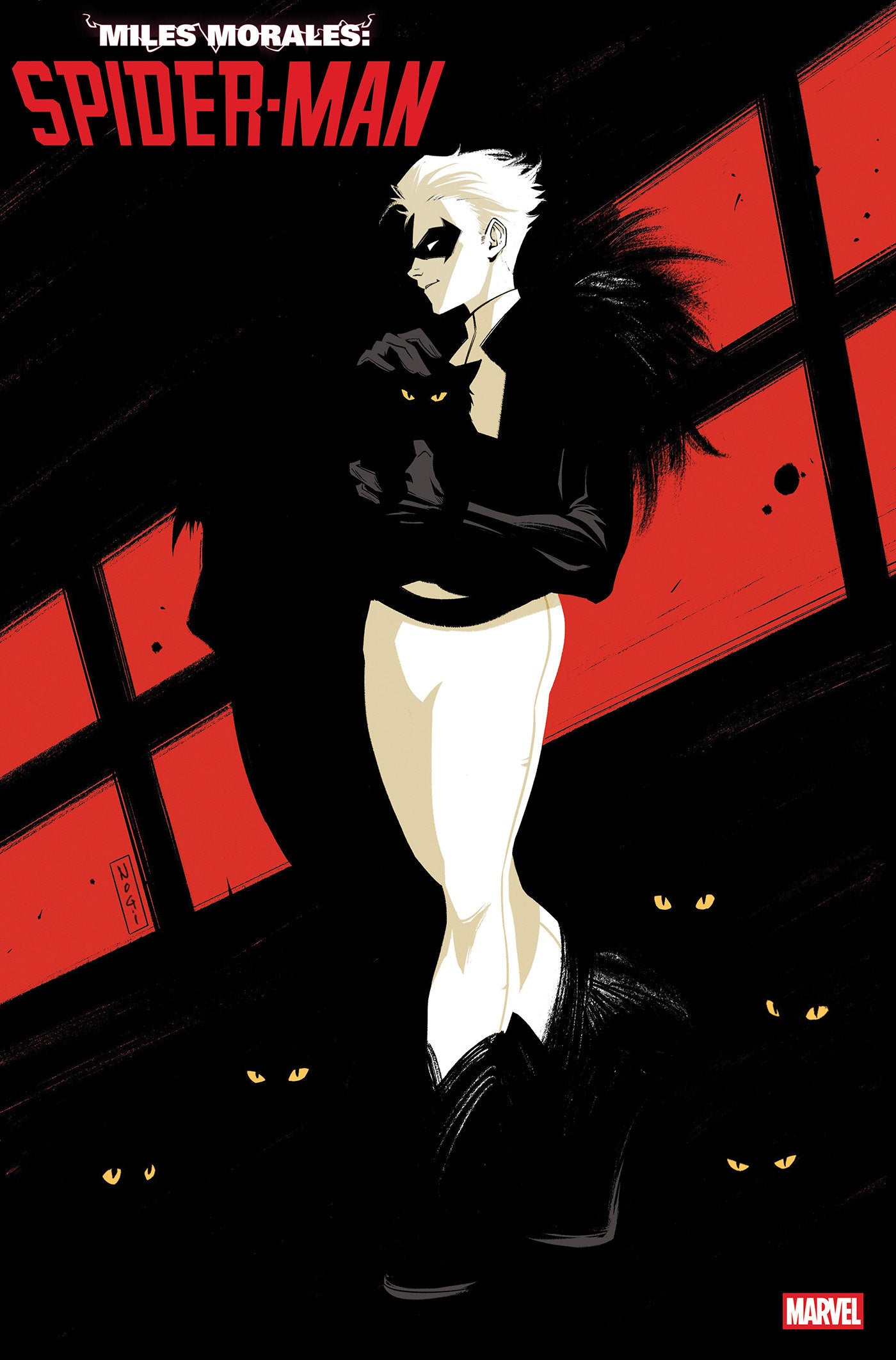 Miles Morales: Spider Man #38 Nogi San White Cat Variant