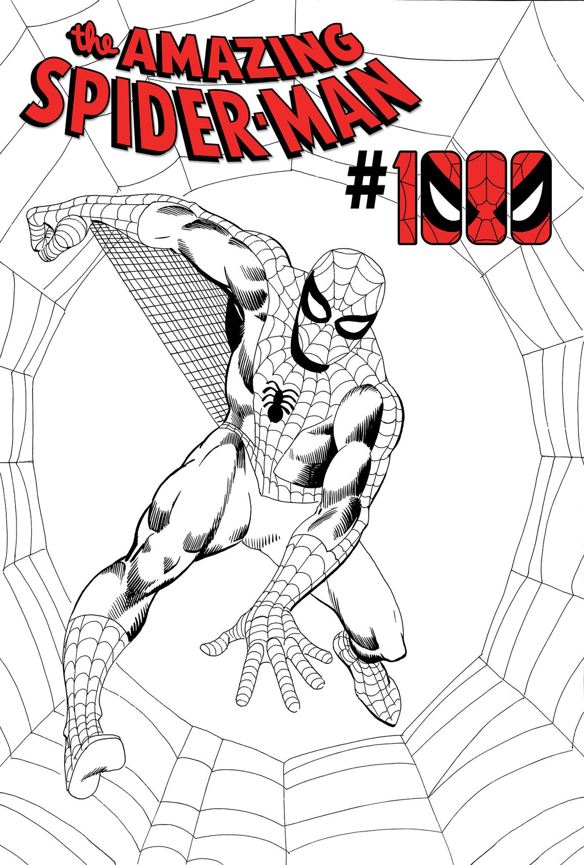 Amazing Spider-Man #1000 Steve Ditko Black And White Variant [1:50]