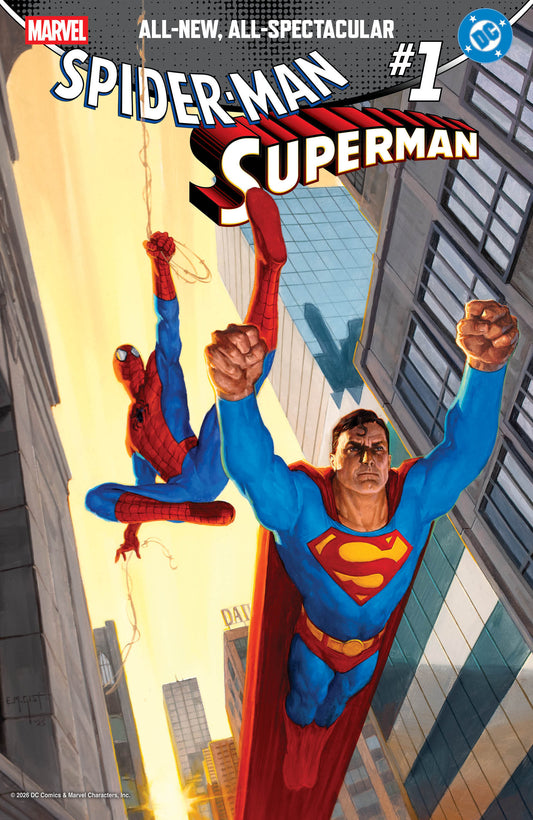 Marvel/DC: Spider-Man/Superman #1 E.M. Gist Variant [1:25]
