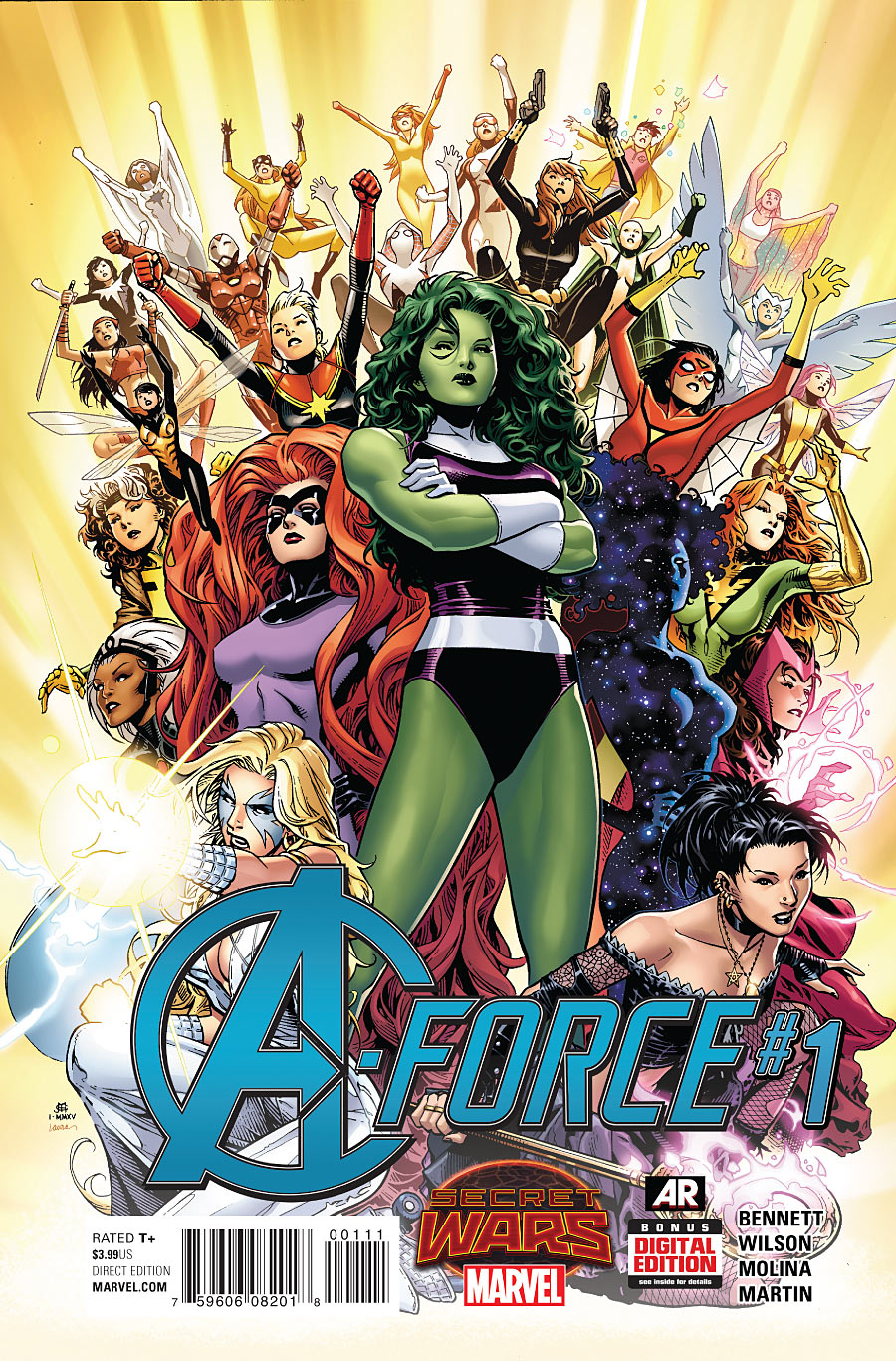 A Force #1-5 (2015) Complete Set