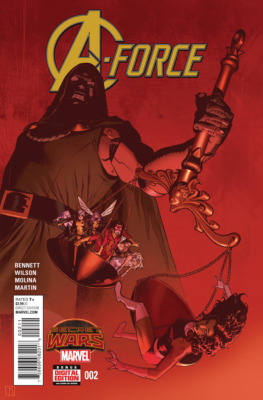 A Force #1-5 (2015) Complete Set