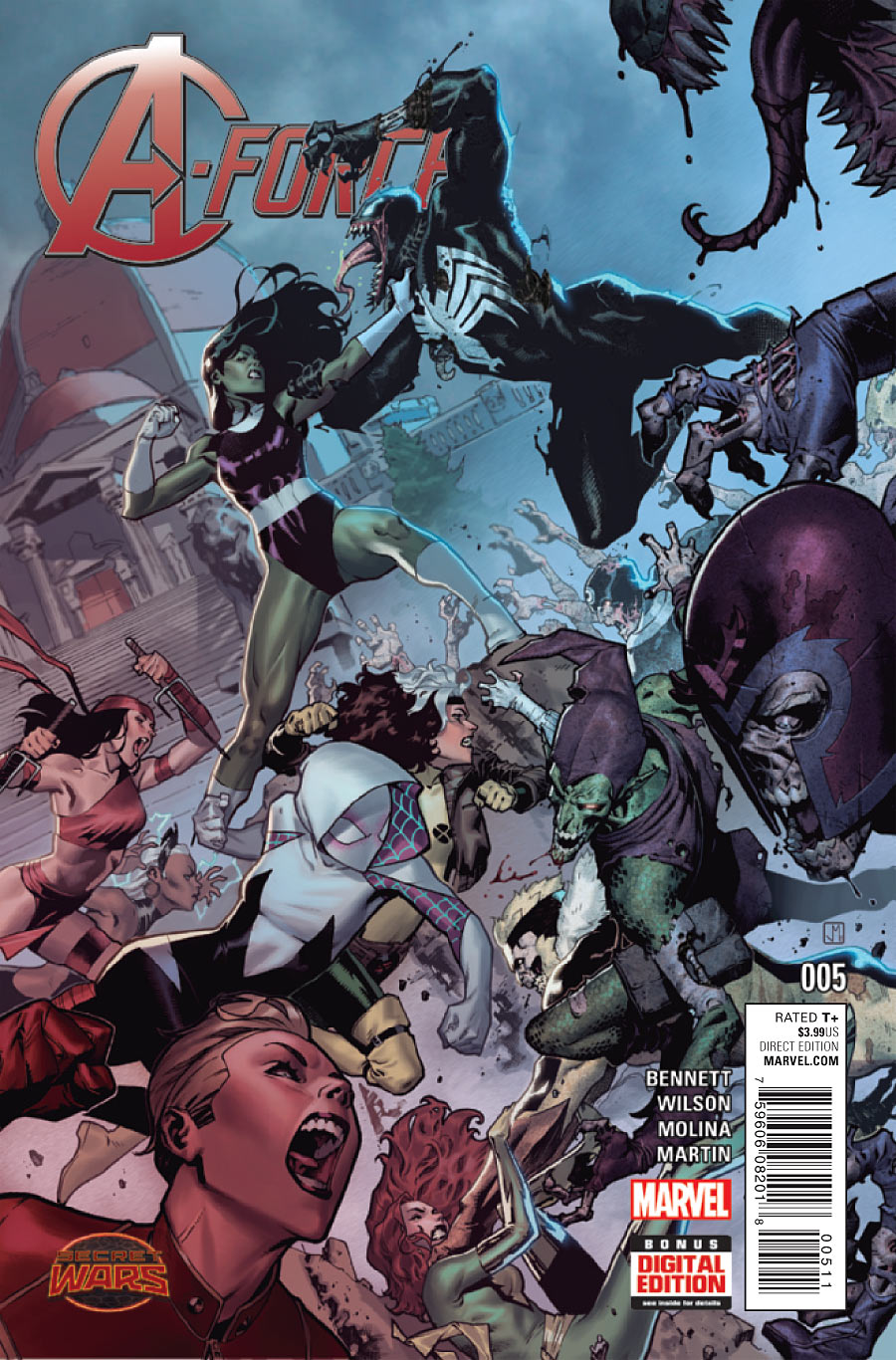 A Force #1-5 (2015) Complete Set