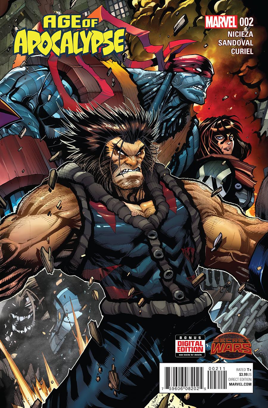 Age Of Apocalypse #1-5 (2015) Complete Set