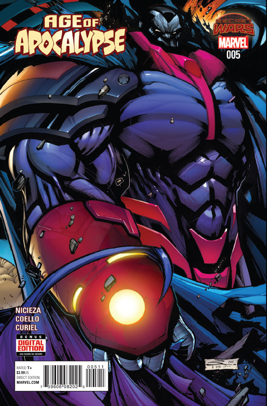 Age Of Apocalypse #1-5 (2015) Complete Set