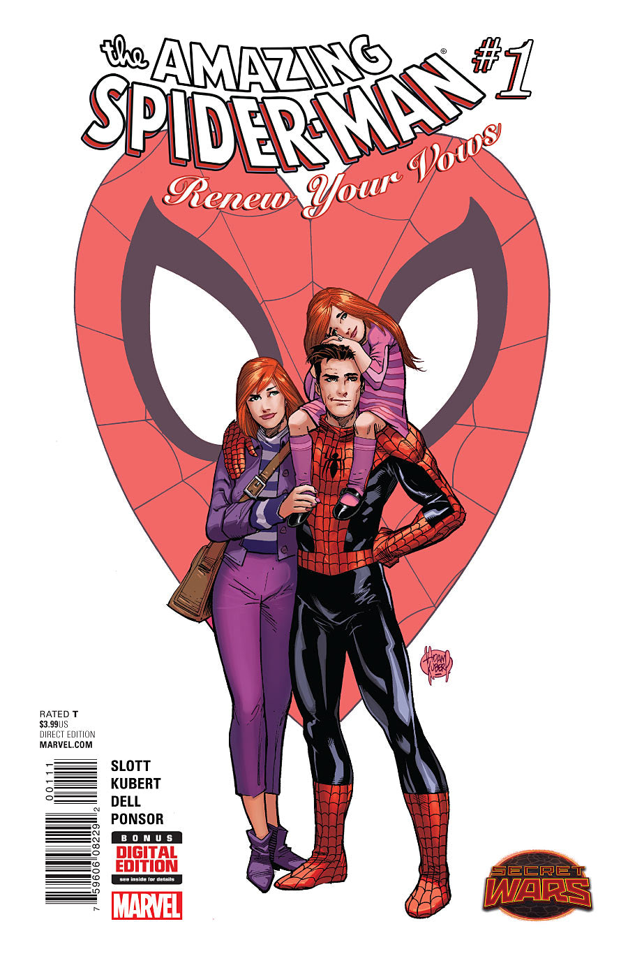 Amazing Spider Man Renew Your Vows #1-5 (2015) Complete Set