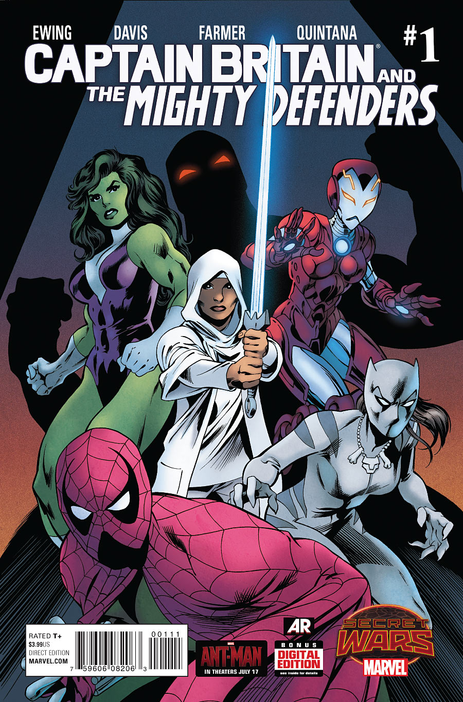 Captain Britain And Mighty Defenders #1-2 (2015) Complete Set