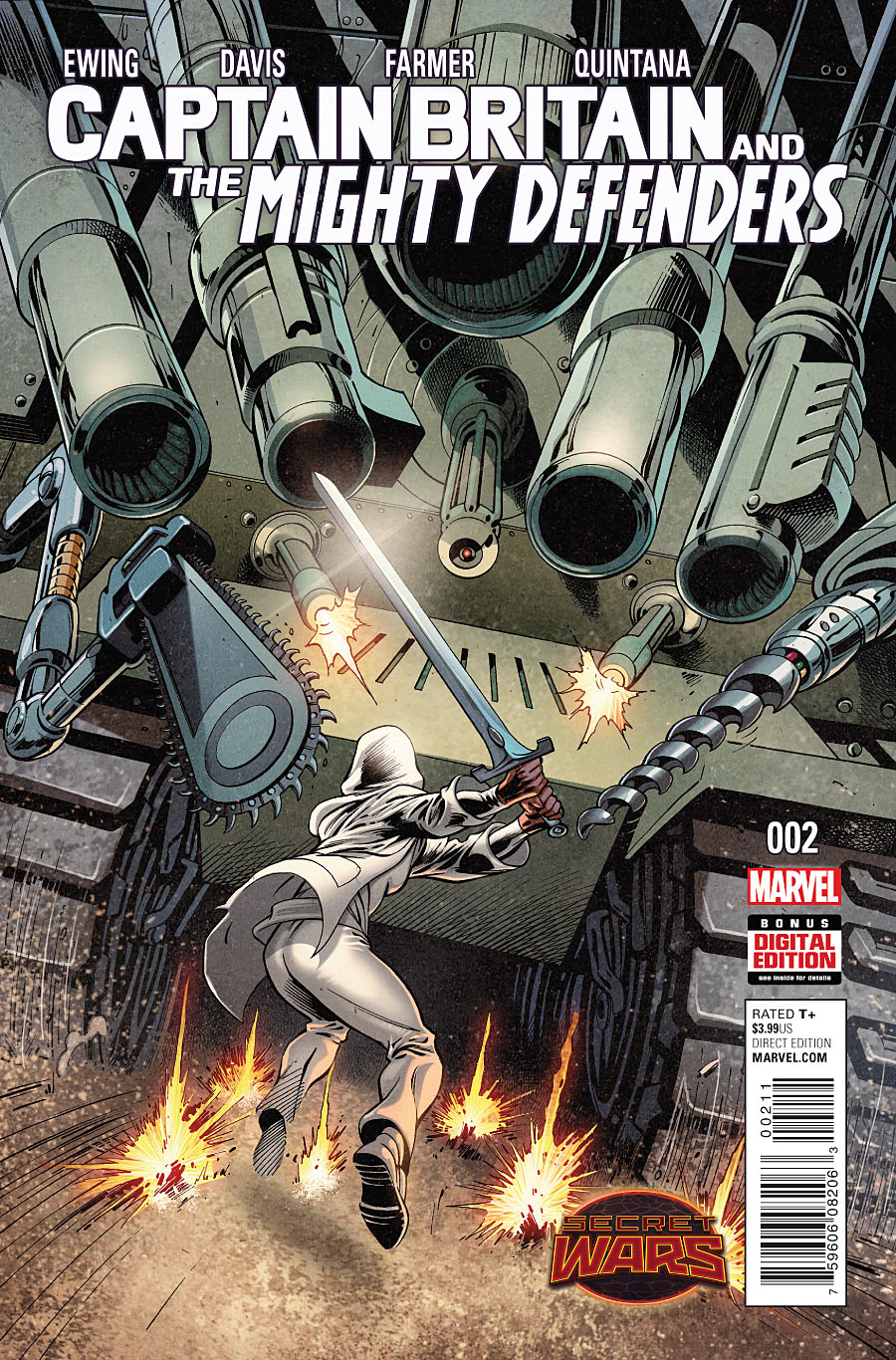 Captain Britain And Mighty Defenders #1-2 (2015) Complete Set
