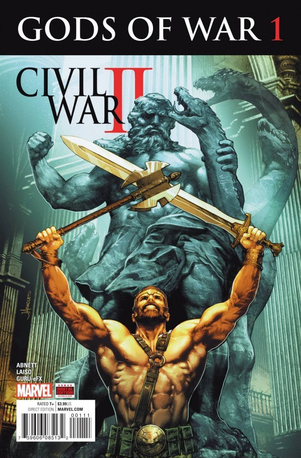 Civil War II Gods Of War #1-4 (2016) Complete Set