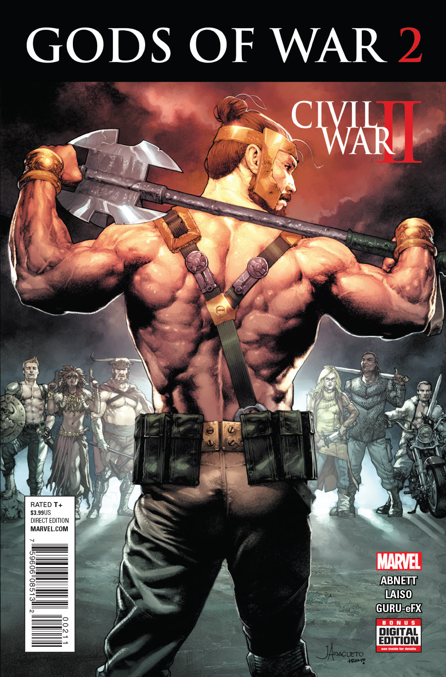 Civil War II Gods Of War #1-4 (2016) Complete Set