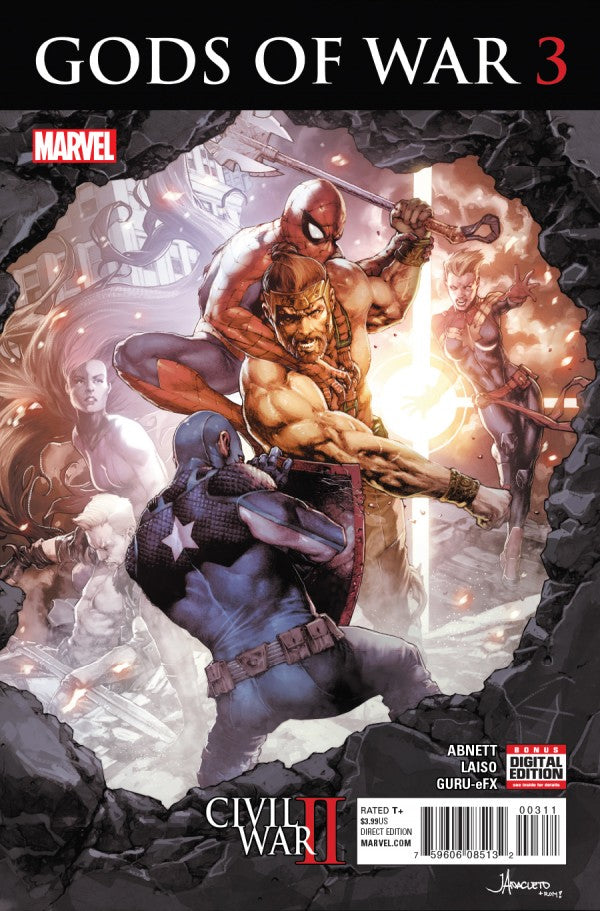 Civil War II Gods Of War #1-4 (2016) Complete Set