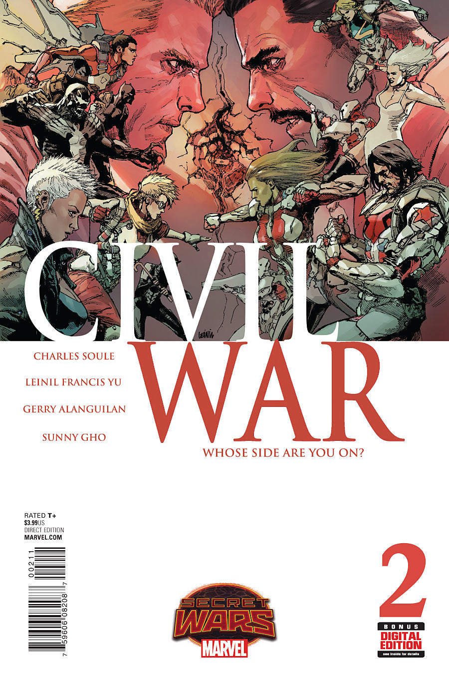 Civil War #1-5 (2015) Complete Set