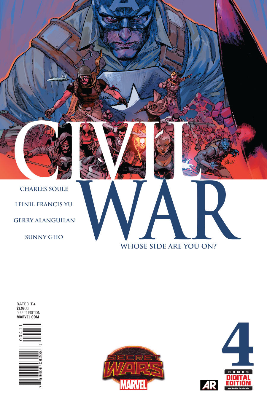 Civil War #1-5 (2015) Complete Set