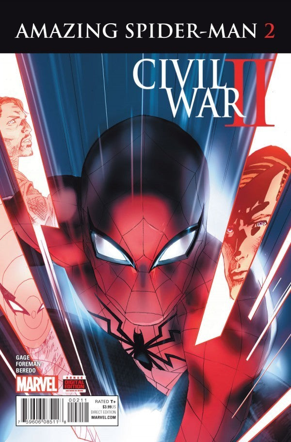 Civil War II Amazing Spider-Man #1-4 (2016) Complete Set