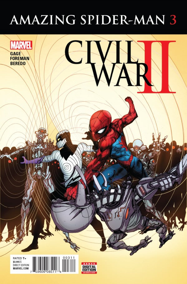 Civil War II Amazing Spider-Man #1-4 (2016) Complete Set