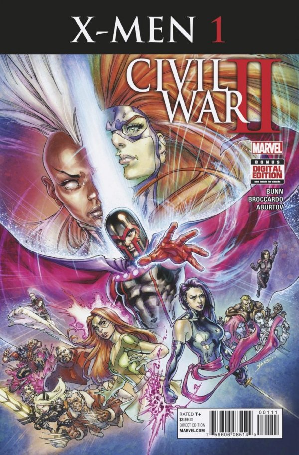 Civil War II X-Men #1-4 (2016) Complete Set