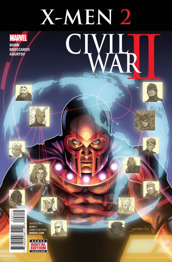 Civil War II X-Men #1-4 (2016) Complete Set