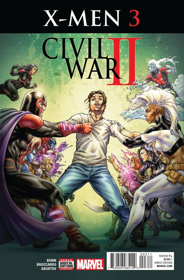 Civil War II X-Men #1-4 (2016) Complete Set