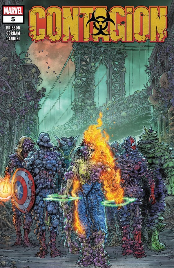 Contagion #1-5 (2019) Complete Set