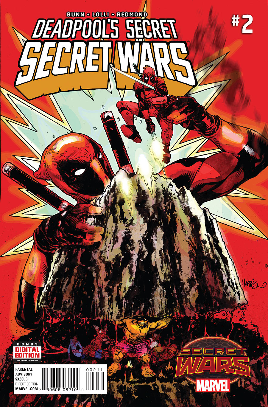 Deadpools Secret Secret Wars #1-4 (2015) Complete Set