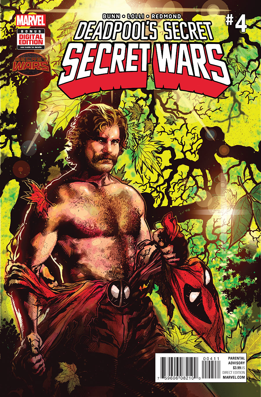 Deadpools Secret Secret Wars #1-4 (2015) Complete Set