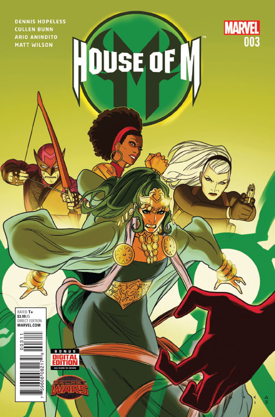 House Of M #1-4 (2015) Complete Set